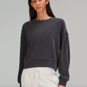 Softstreme Perfectly Oversized Cropped Crewneck Black